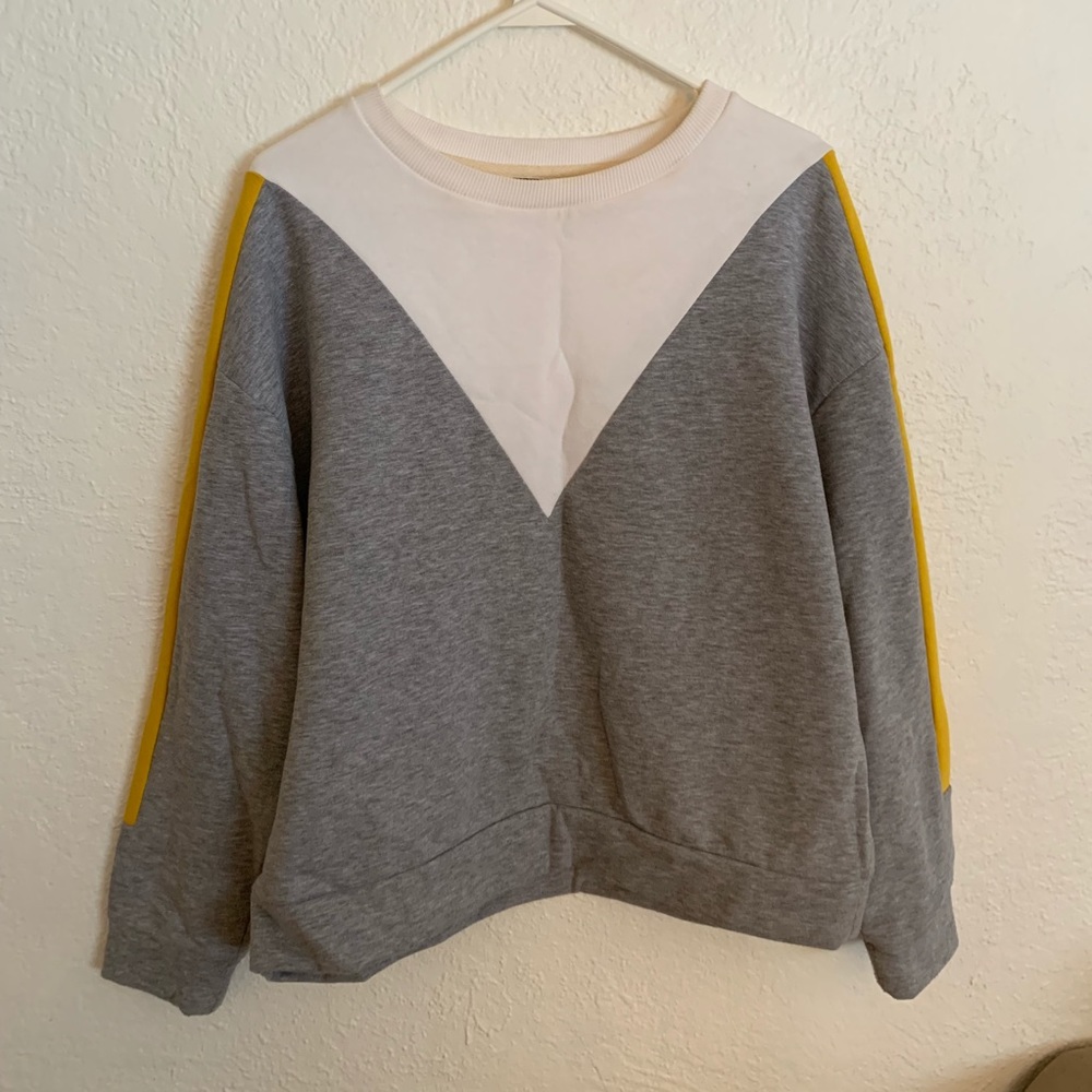 Topshop Colorblock Sweatshirt